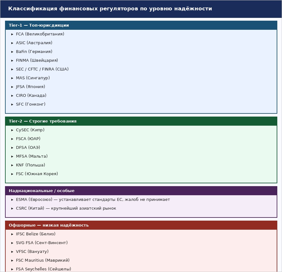 Государственные регуляторы финансового рынка: полный справочник