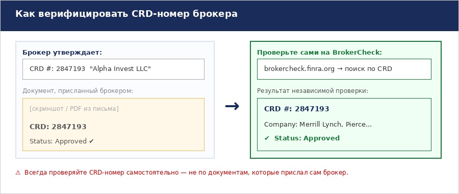 Пошаговое руководство по проверке брокера через FINRA. Работа с BrokerCheck