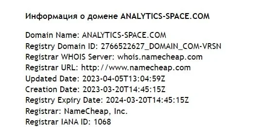 Analytics Space