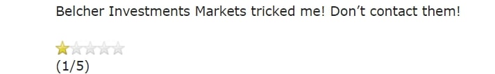 Belcher Investments Markets: отзывы клиентов о работе в 2023 году