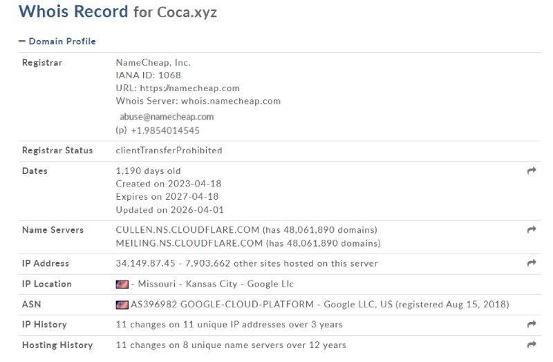 COCA Wallet