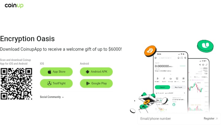 CoinUp Io