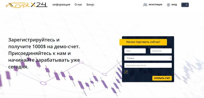 Cryptx24: можно работать с брокером или нет? Однозначно очередной лохотрон и развод.