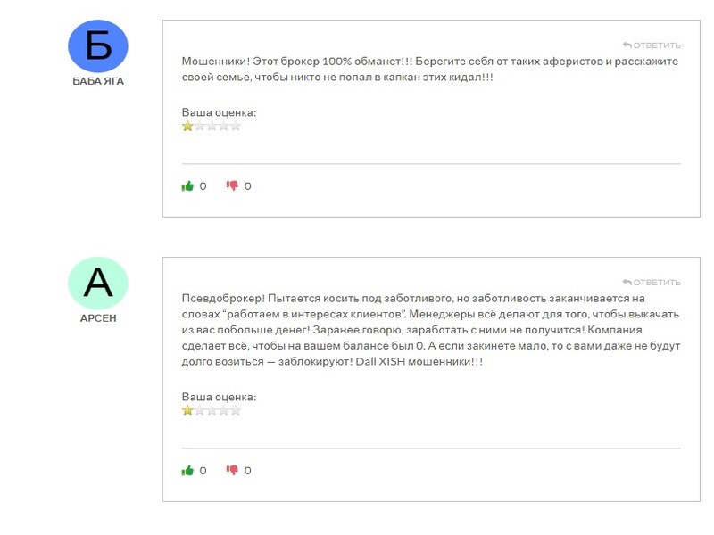 Брокер-мошенник Dall Xish – обзор, отзывы, схема обмана
