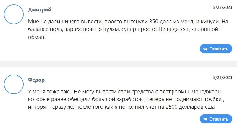 Market Equity: отзывы клиентов о работе компании в 2023 году