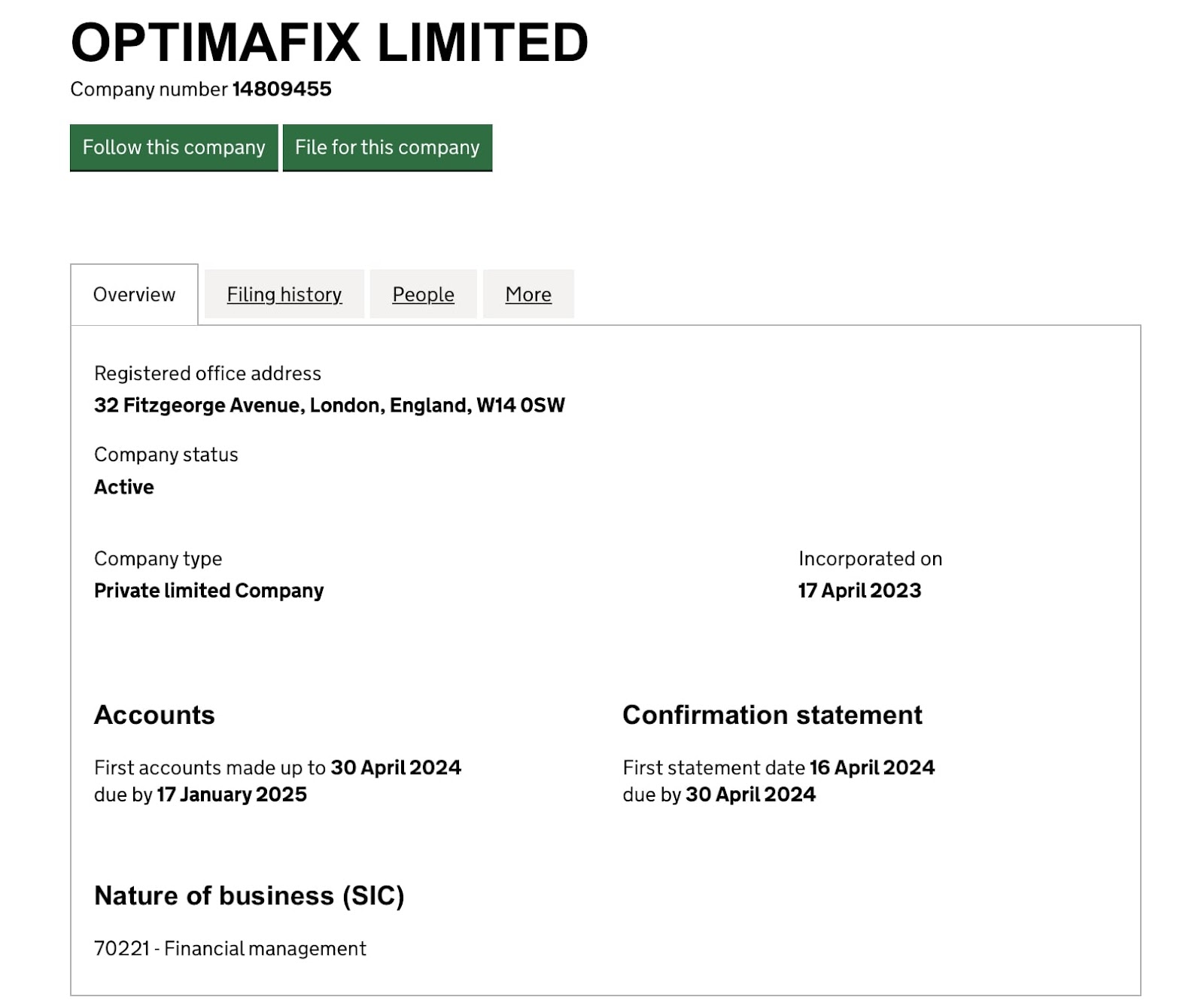 Optima Fix Ltd: отзывы клиентов о компании в 2023 году