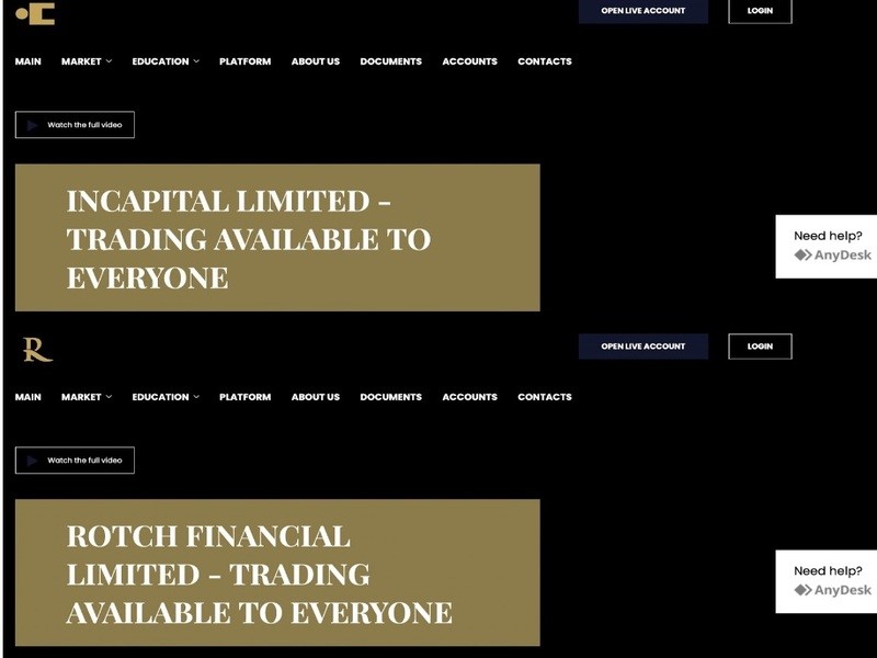 Брокер-мошенник Rotch Financial – обзор, отзывы, схема обмана