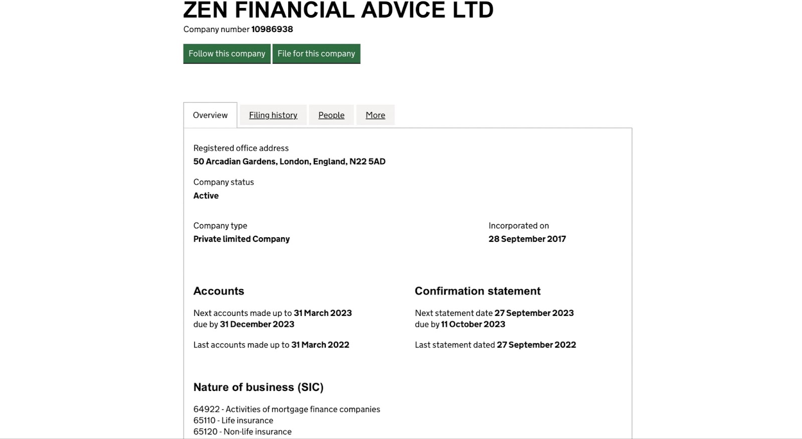 Zen Financial Advice