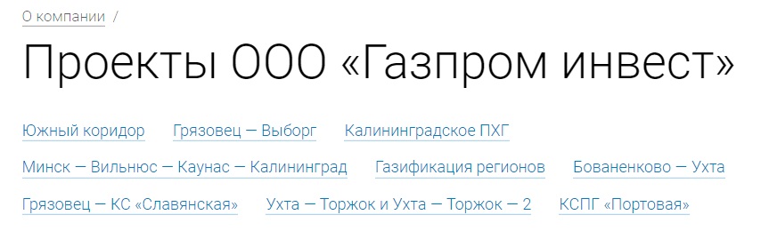 Газпром Инвест