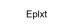 Eplxt Logo