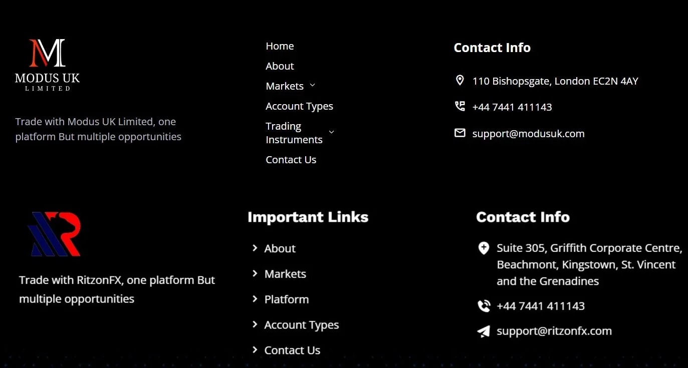 Modus UK Limited: отзывы клиентов о работе компании в 2023 году