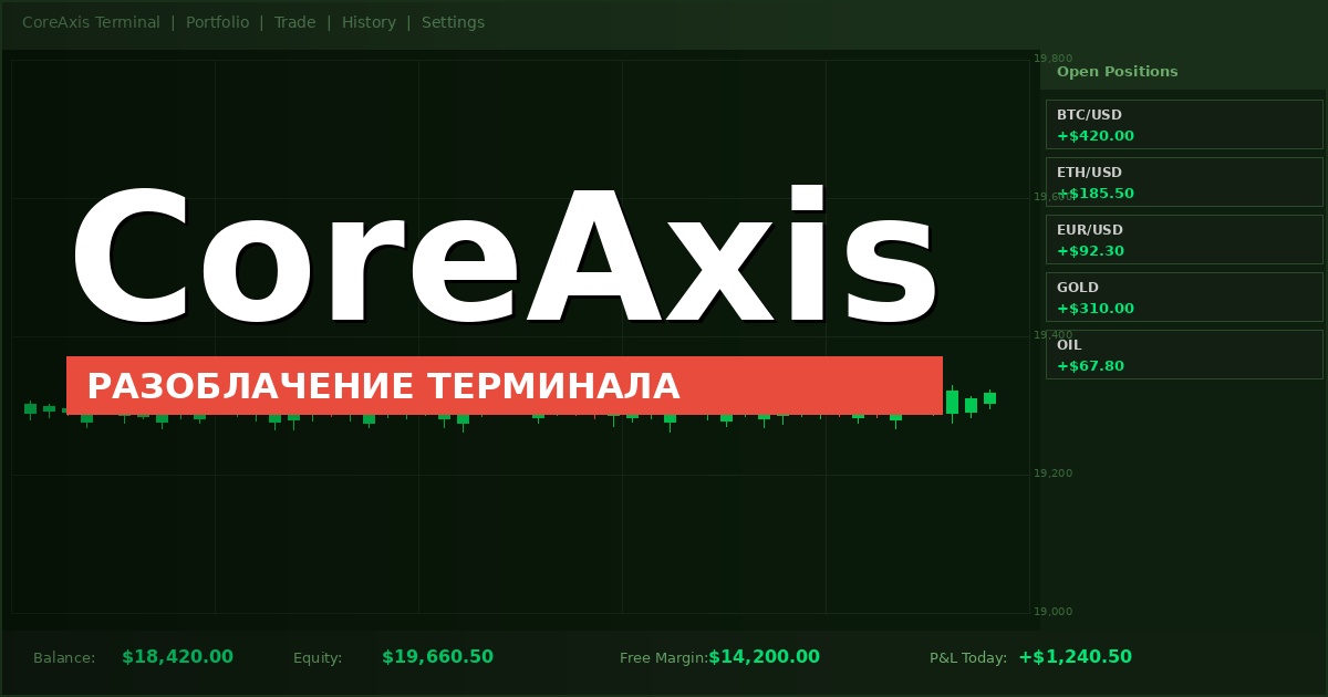 CoreAxis: обзор фейкового приложения, отзывы и разоблачение схемы