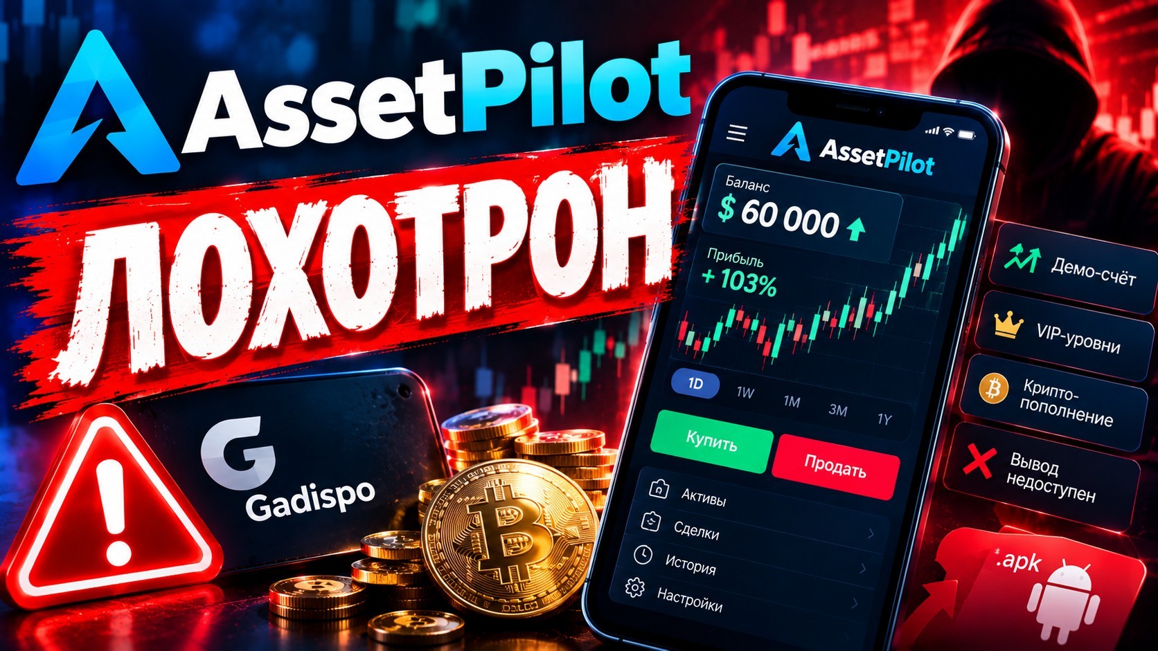 AssetPilot — разоблачение терминала: плюсы, минусы, красные флаги и реальные условия трейдинга